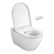 Toaleta myjąca MEISSEN KERAMIK Genera Ultimate Oval biały panel S701-513
