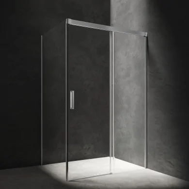 SOHO kabina prysznicowa prostokątna z drzwiami przesuwnymi, 120 x 100 cm