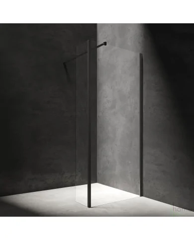 MARINA kabina prysznicowa typu walk-in ze ścianką boczną, 120 x 30 cm